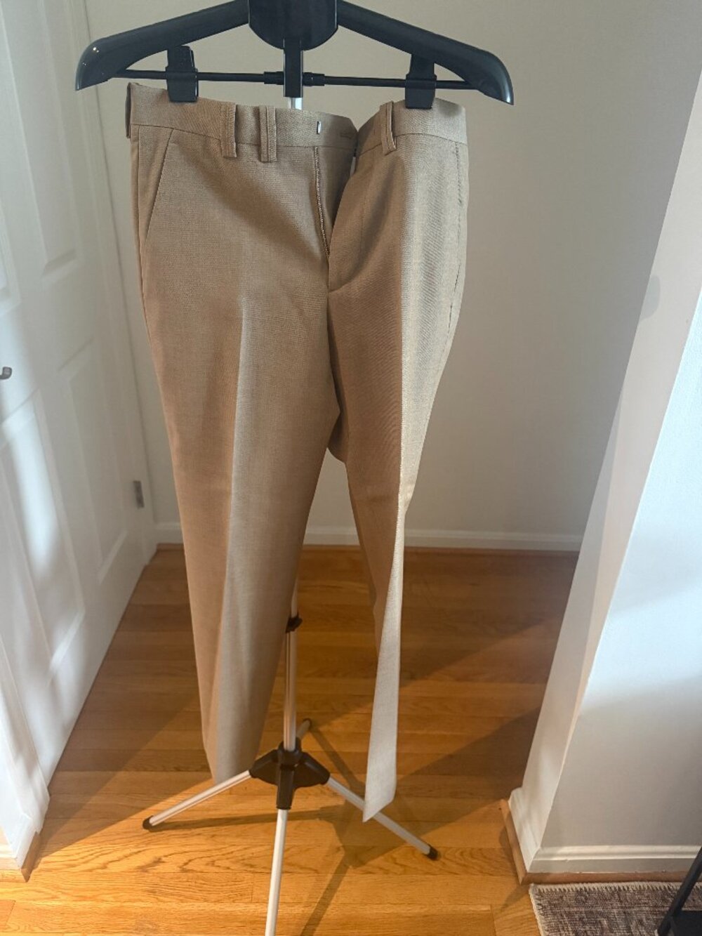 A.P.C. Men's Beige Dress Trousers